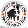 Border Collie Decal