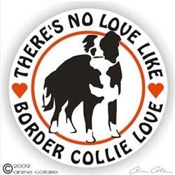 Border Collie Decal