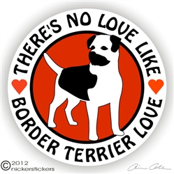 Border Terrier Decal