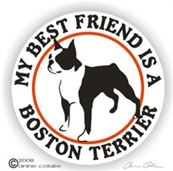 Boston Terrier Decal