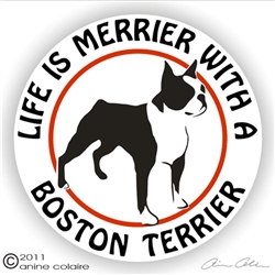 Boston Terrier Decal