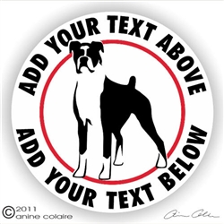 Boxer Decal