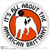 American Brittany Window Decal