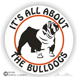 Bulldog Decal