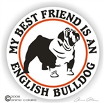 Bulldog Decal