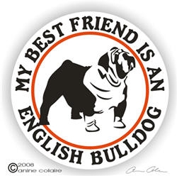 Bulldog Decal