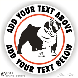 Bulldog Decal