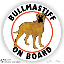 Bullmastiff Decal