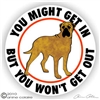 Bullmastiff Decal