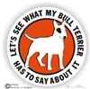 Bull Terrier Decal