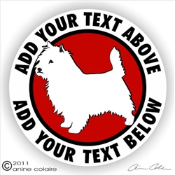 Cairn Terrier Decal