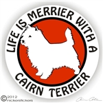 Cairn Terrier Decal