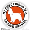 Cocker Spaniel Decal