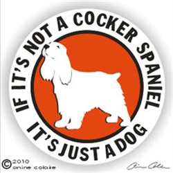 Cocker Spaniel Decal