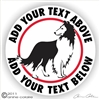 Collie Decal