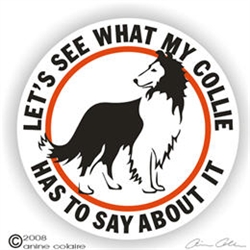 Collie Decal