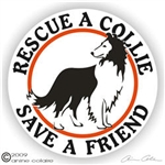 Collie Decal