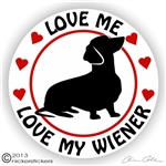 Dachshund Decal