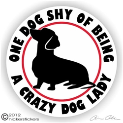 Dachshund Decal