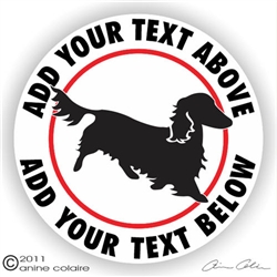 Dachshund Decal