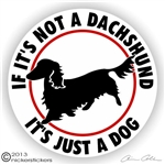 Dachshund Decal