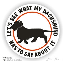 Dachshund Decal