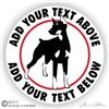 Doberman Decal