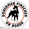 Doberman Decal