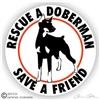 Doberman Decal