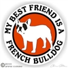 French Bulldog Decal