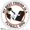 Flyball Dog Decal