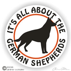 German Shepherd Decal