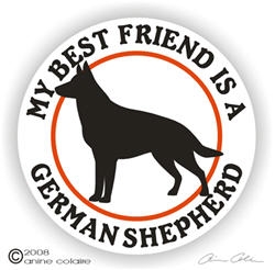 German Shepherd Decal