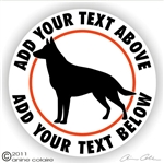 German Shepherd Decal