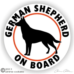 German Shepherd Decal