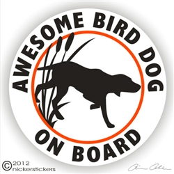 Bird Dog Decal