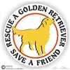 Golden Retriever Decal