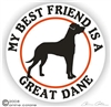 Great Dane Decal