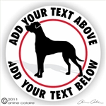 Great Dane Decal