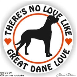 Great Dane Decal