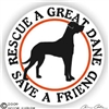 Great Dane Decal