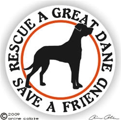 Great Dane Decal