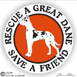 Great Dane Decal