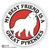 Great Pyrenees Decal