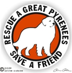 Great Pyrenees Decal