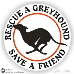 Greyhound Decal