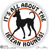 Ibizan Hound Decal