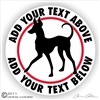 Ibizan Hound Decal