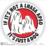 Lhasa Apso Decal