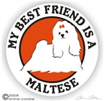 Maltese Decal